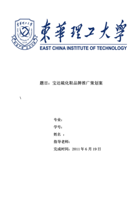 宝达硫化鞋品牌推广策划案.doc